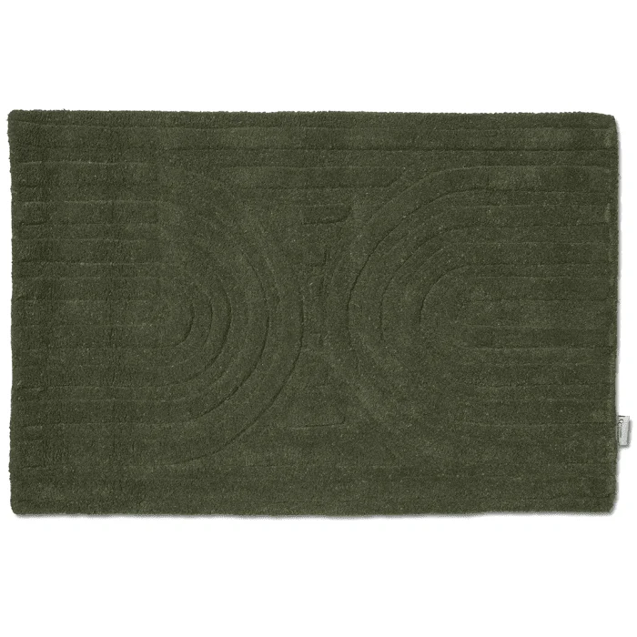 Curve Dørmatte 60×90 cm, Skogsgrønn v:2766196 Curve Dørmatte 60×90 cm, Skogsgrønn v:2766196