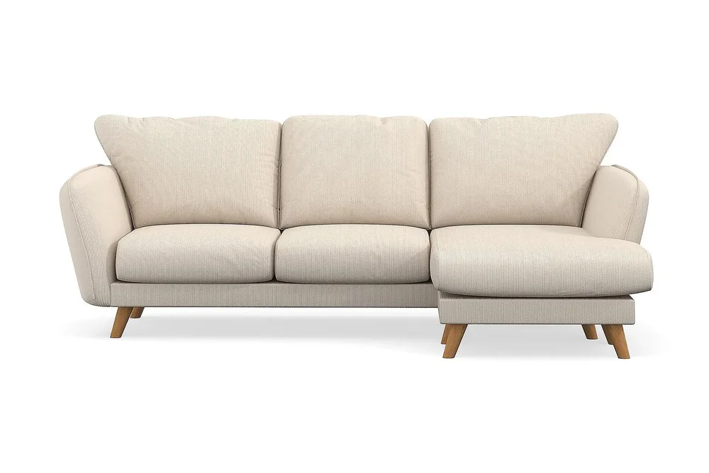 Trend Lyx 3-seters Høyrevendt L-formet Sjeselongsofa i Manchester v:2159890