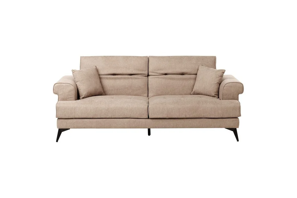 3-sitssoffa Beliani Skive Beige Beige VALUE_MISSING_2 v:9888043 3-sitssoffa Beliani Skive Beige Beige VALUE_MISSING_2 v:9888043