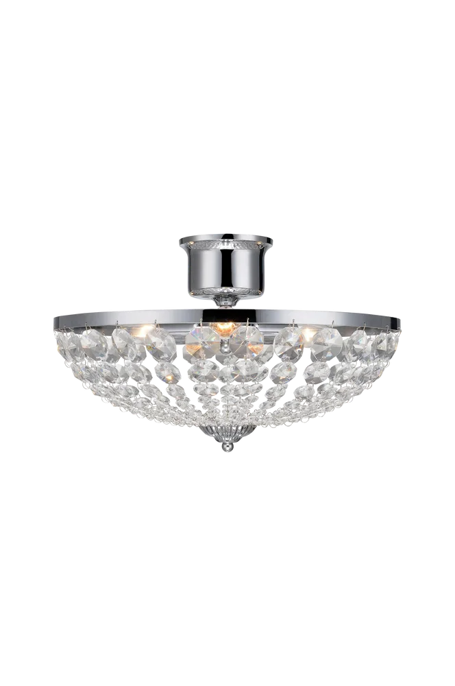 GRÄNSÖ Plafond 3L Krom/MC - Krom - Belysning | m v:6364645