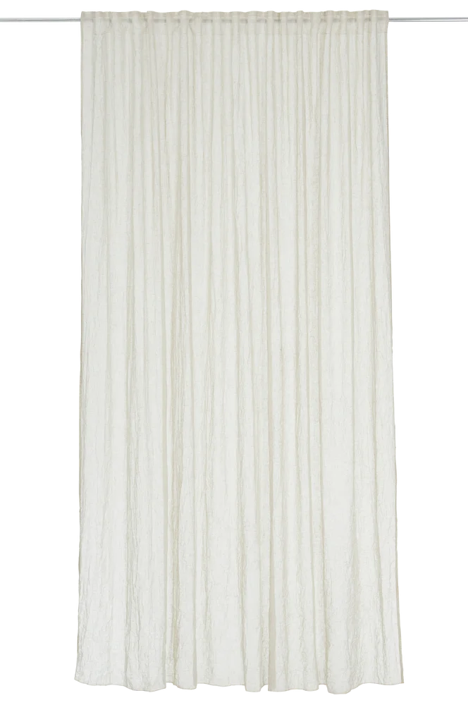 Gardin med multibånd Junie Wide ekstra bred 1-pakning - Beige - Tekstiler | m v:4315154