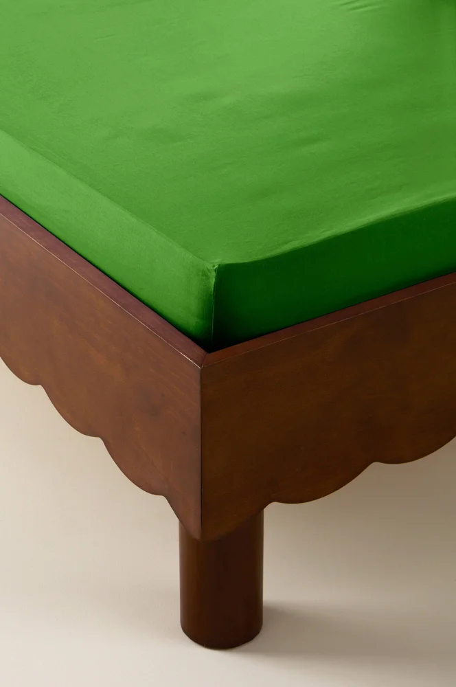 ZACK MINI stretchlaken barneseng økologisk 60x120 cm - Grønn - Barnerom | m v:6188997