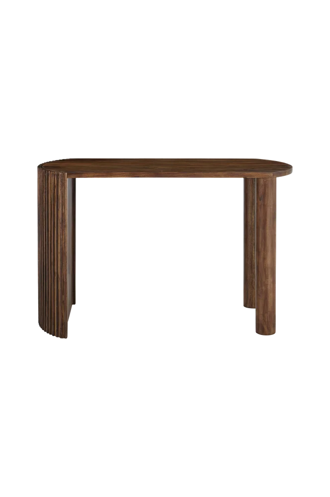 Skrivebord / sidebord Bisselina - Brun m v:9361798
