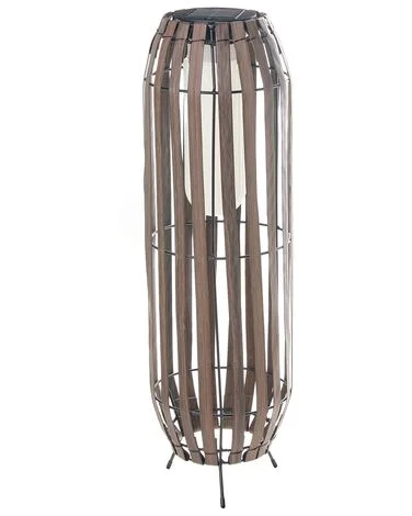 Solcelledrevet lanterne MUZIZI 69 cm Mørkebrun v:6278523 Solcelledrevet lanterne MUZIZI 69 cm Mørkebrun v:6278523