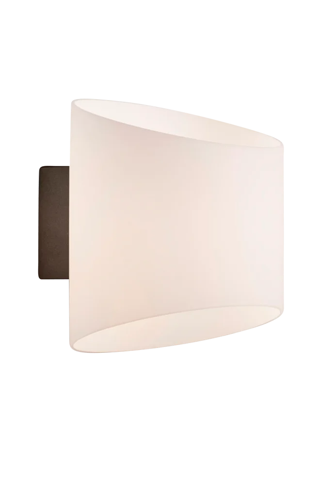 Vegglampe Evoke oval – Grå – Belysning | m v:3184593 Vegglampe Evoke oval – Grå – Belysning | m v:3184593