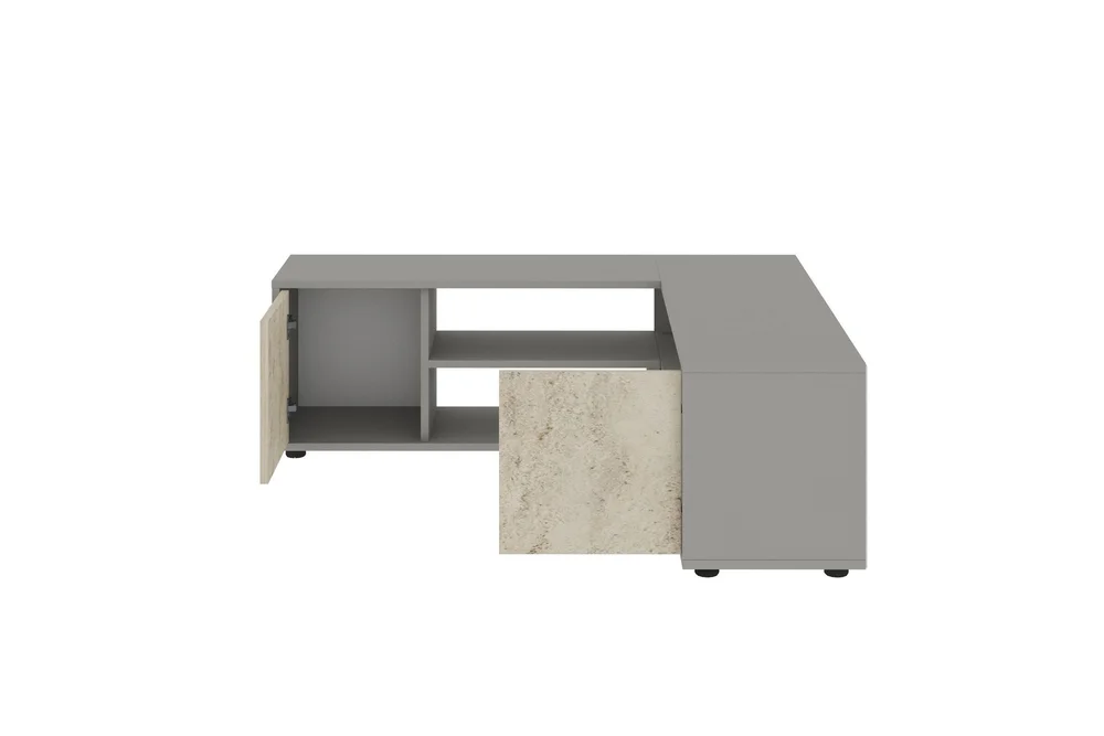 Pienk TV-benk 125 cm v:8635369