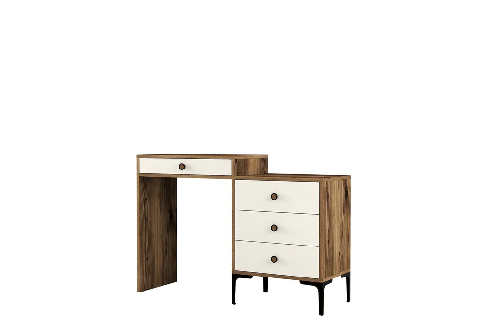 Ameias Sminkebord 124×84,7 cm Brun/Beige v:2078617 Ameias Sminkebord 124×84,7 cm Brun/Beige v:2078617