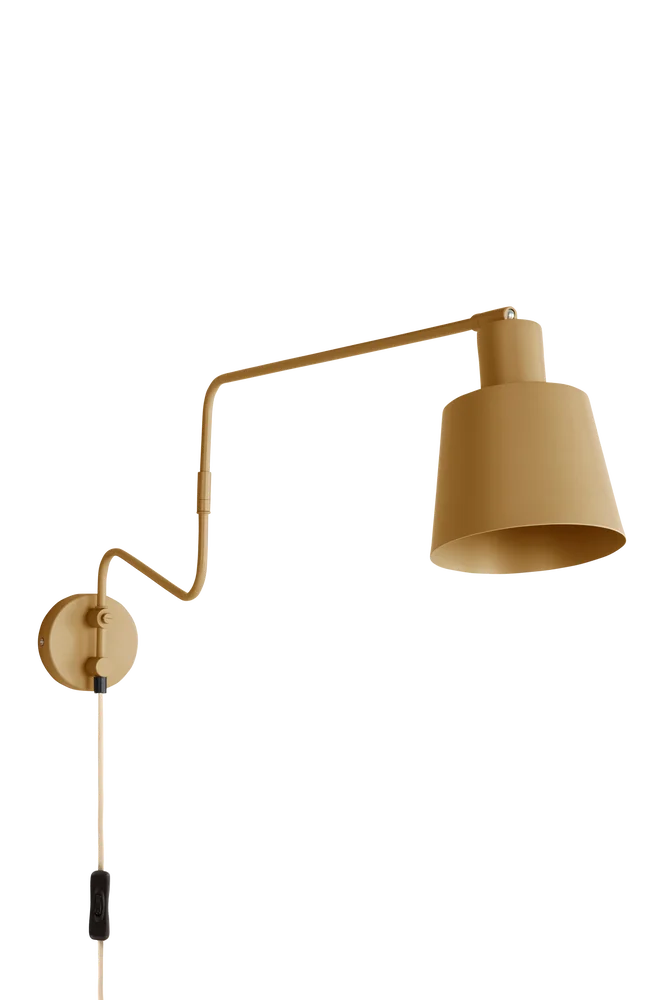 STIG vegglampe – Gul – Belysning | m v:8719593 STIG vegglampe – Gul – Belysning | m v:8719593