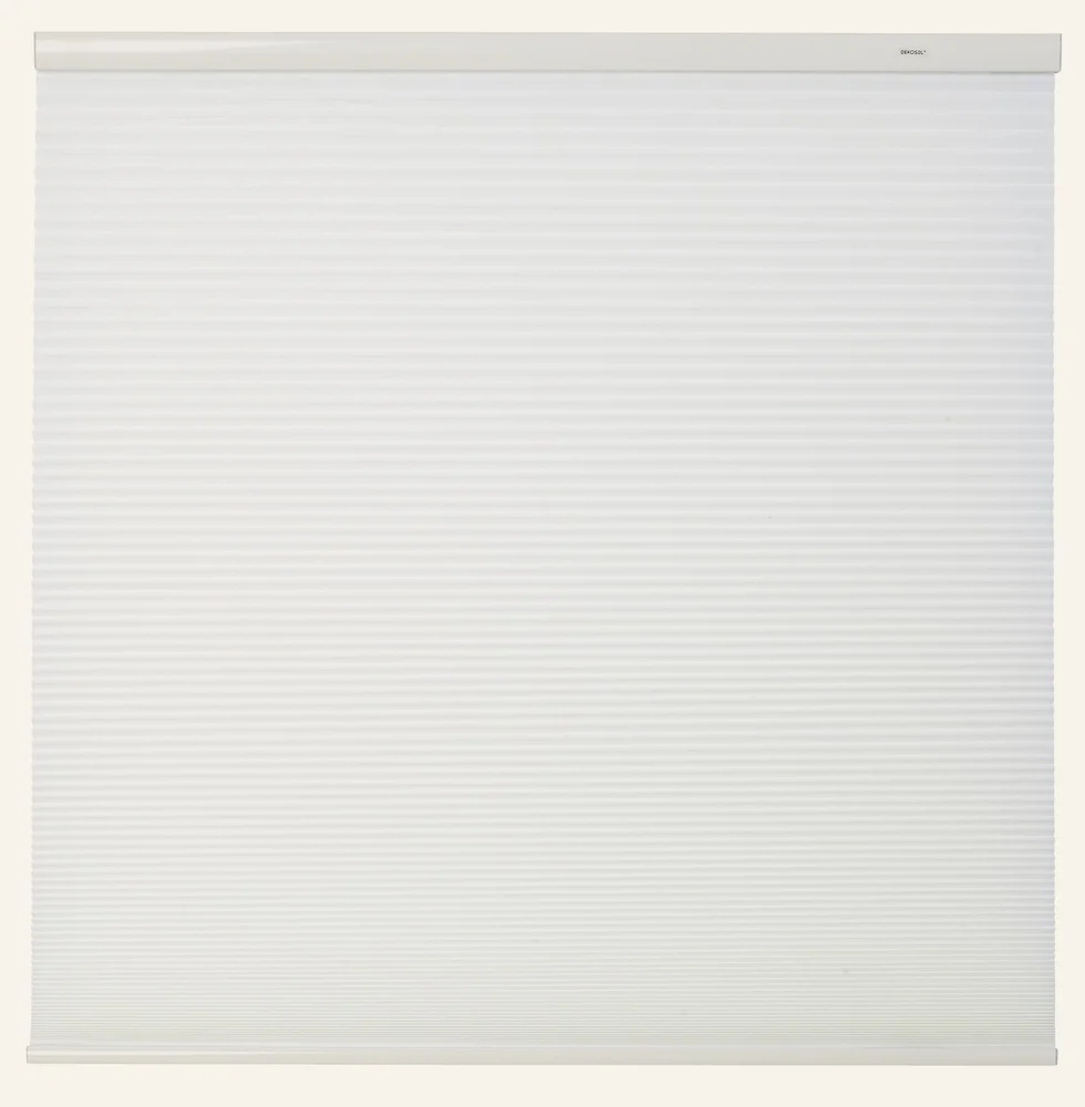 Lysfilt. dobbel plisségardin hvit – 80×210 cm v:5824226 Lysfilt. dobbel plisségardin hvit – 80×210 cm v:5824226