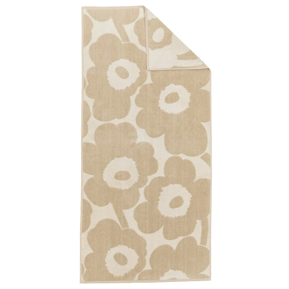 Unikko Badehåndkle, Off-white / Linen v:4541910 Unikko Badehåndkle, Off-white / Linen v:4541910