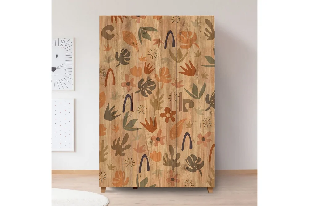 Leva Garderobeskap 120x189 cm Brun v:6160056