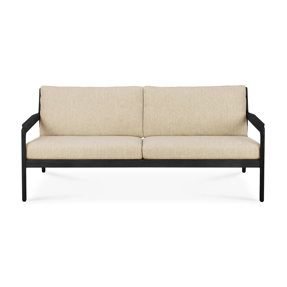 Jack outdoor sofa 2-seter svartbeiset teak v:7110953 Jack outdoor sofa 2-seter svartbeiset teak v:7110953