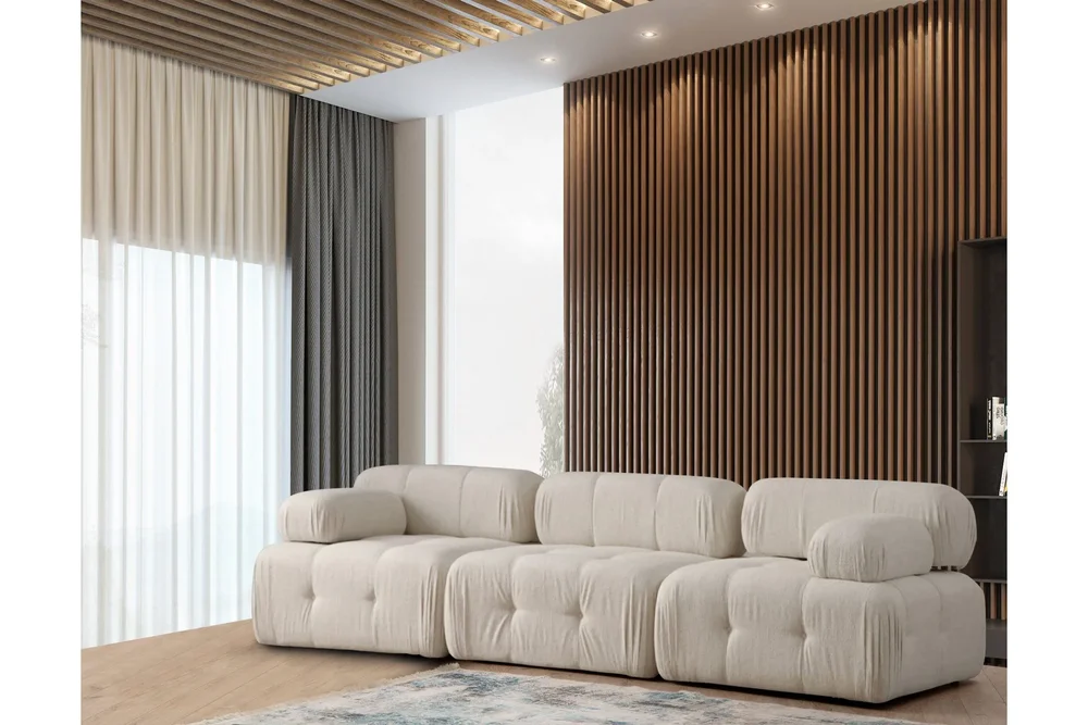 Belgin Boblet Sofa 3-seters 315 cm bred v:3061931 Belgin Boblet Sofa 3-seters 315 cm bred v:3061931