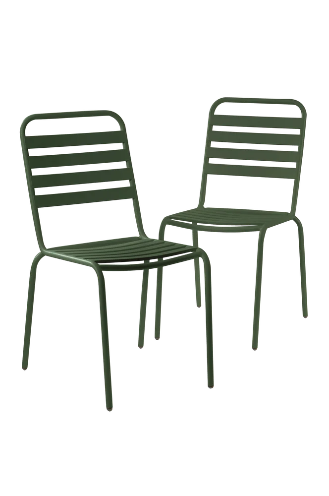DEIA utestol 2-pk – Grønn – Utemøbler & hage | m v:6329985