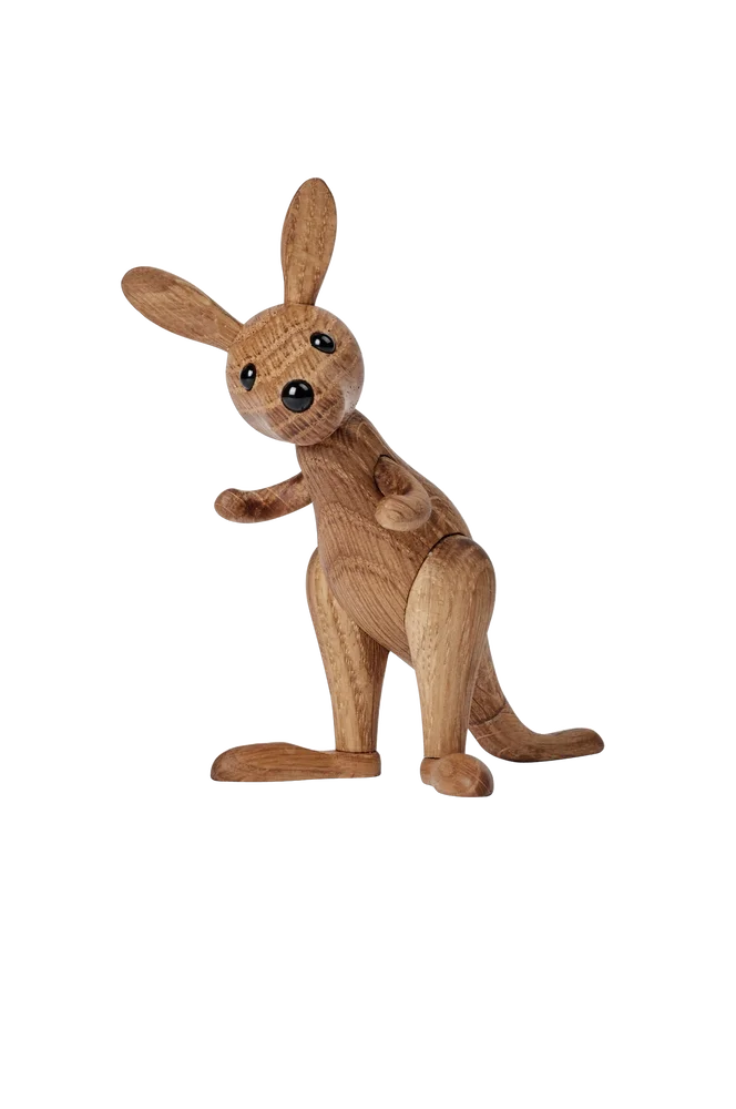Tredekorasjon Roo Kenguru 11,5 cm - Natur - Dekor | m v:2372949