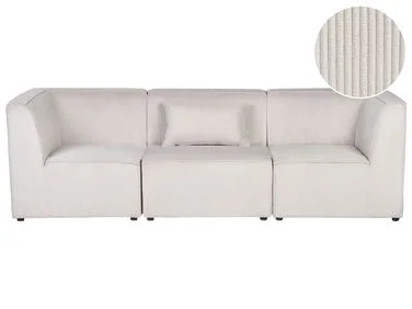 Modulsofa 3-seter LEMVIG Kordfløyel Beige v:7603698 Modulsofa 3-seter LEMVIG Kordfløyel Beige v:7603698