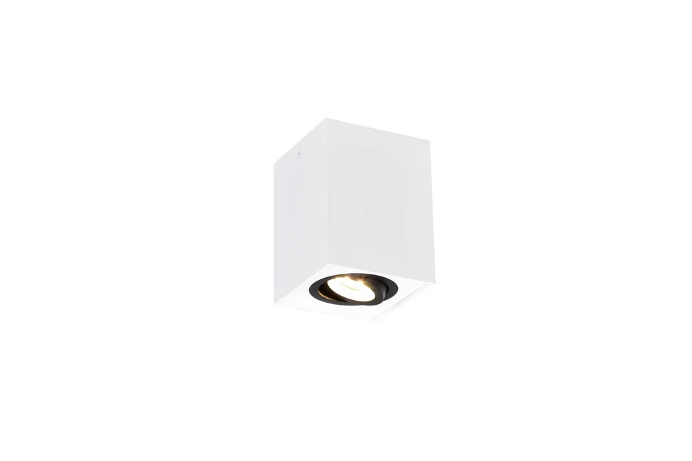 Trio Lighting Biscuit Plafond GU10 Hvit/Svart v:4639233