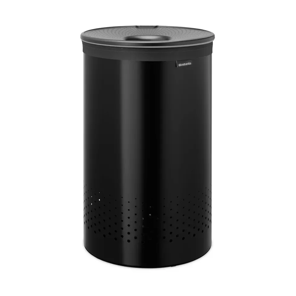 Brabantia vaskkurv med plastlokk 60 L v:1928016 Brabantia vaskkurv med plastlokk 60 L v:1928016