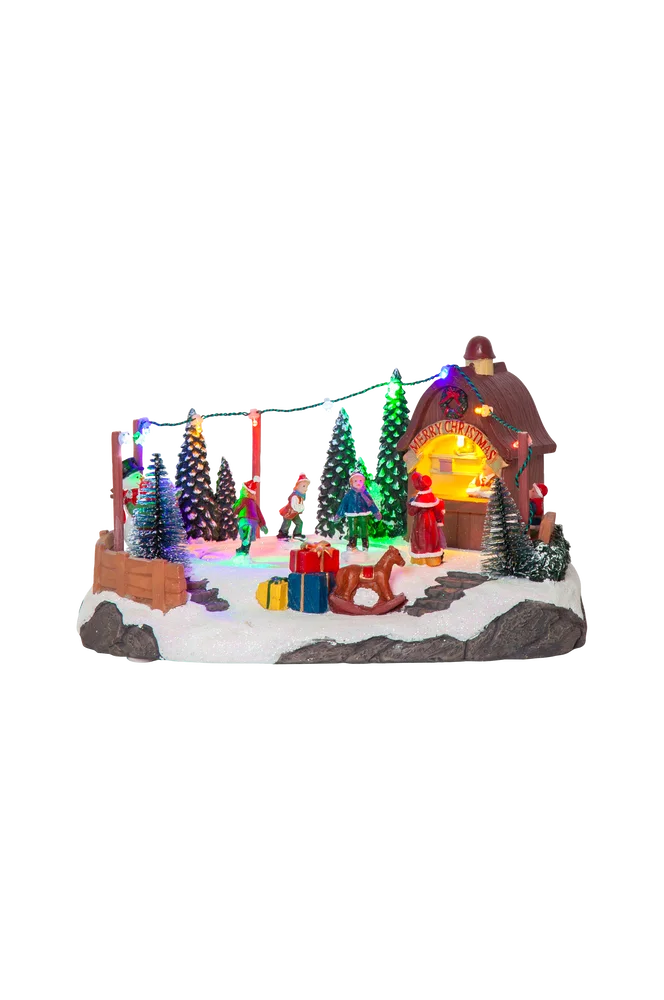 Panorama Iceville 16cm – Flerfarget – Belysning | m v:1425704 Panorama Iceville 16cm – Flerfarget – Belysning | m v:1425704