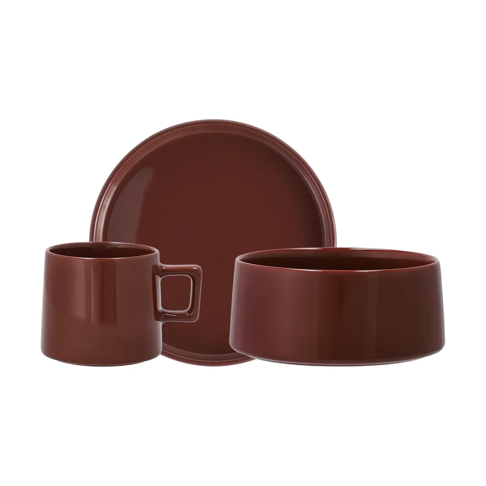 Taper frokostsett 12 deler - Rød" v:1145751