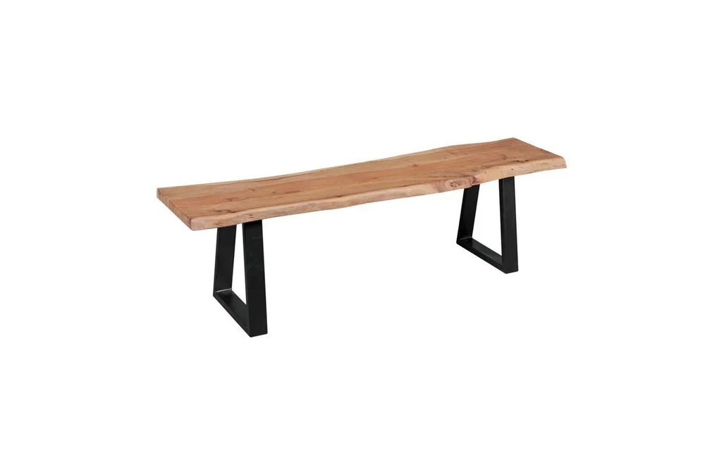 Spisestuebenk Wohnling Heltre tre kant med metallben landstil Uten ryggstøtte, 160 cm v:9566726