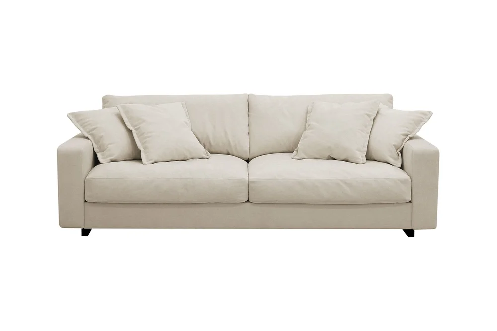 Valencia ekstra dyp 3-seters sofa i chenille v:6189633