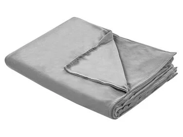 Dynetrekk RHEA 135 x 200 cm Polyester Grå v:1343981