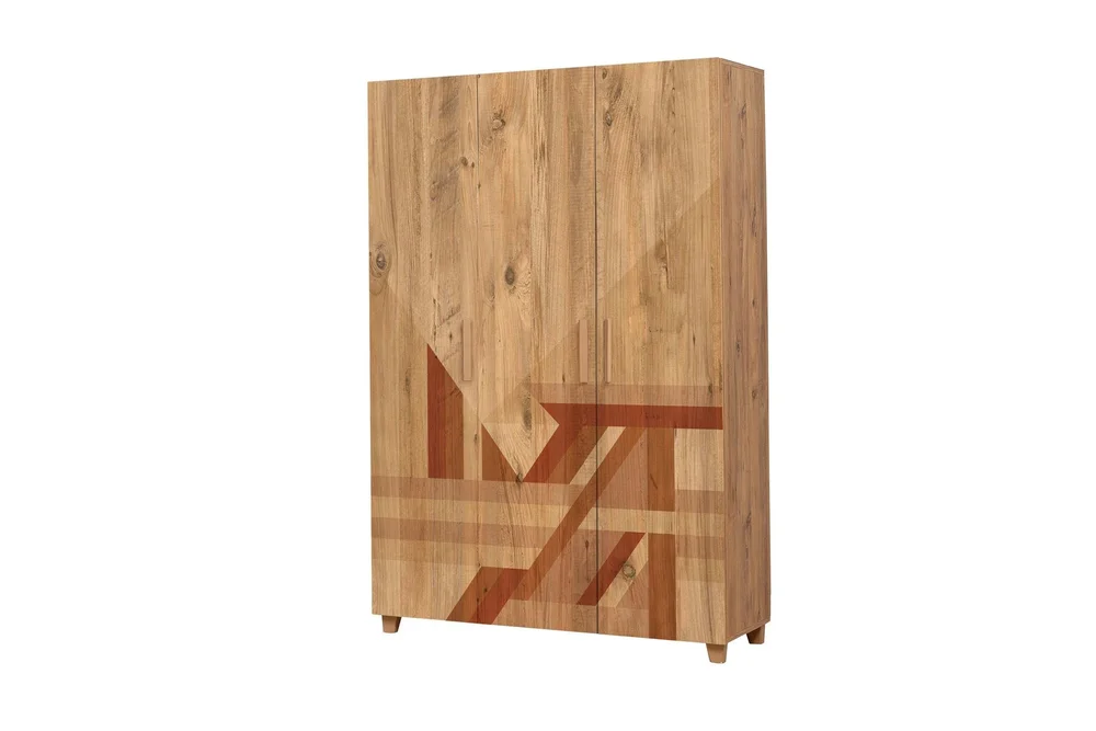 Leva Garderobeskap 120x189 cm Brun v:6534461
