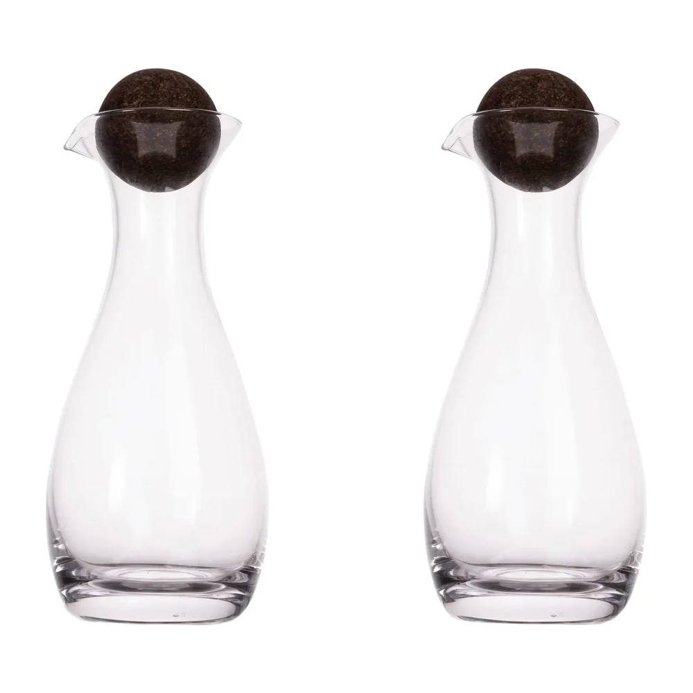 Nature olja/vinägerflaska med korkkula 2-pack 35cl v:7670322