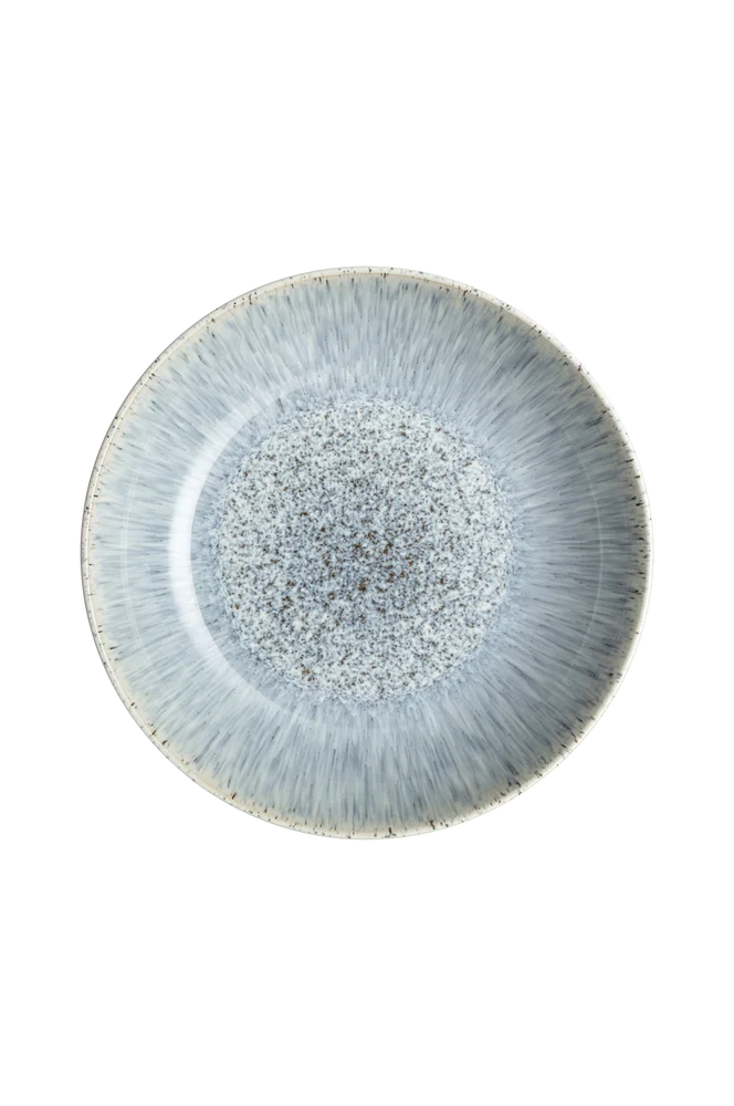 Pastatallerken Halo Speckle diameter 22 cm - Grå - Kjøkken & husholdning | m v:3293484