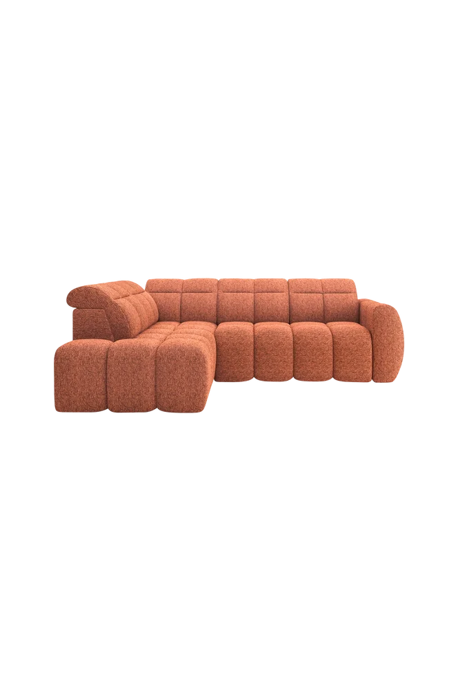 Falconn hjørnesovesofa - Orange m v:7317601