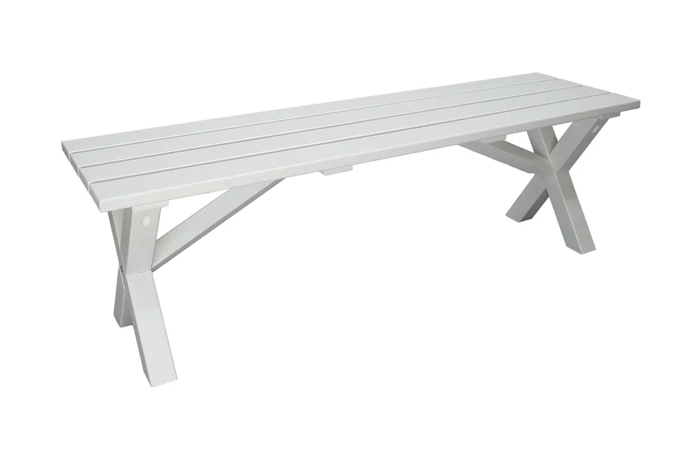 Scottsdale Sittebenk 140 cm Hvit v:5618300