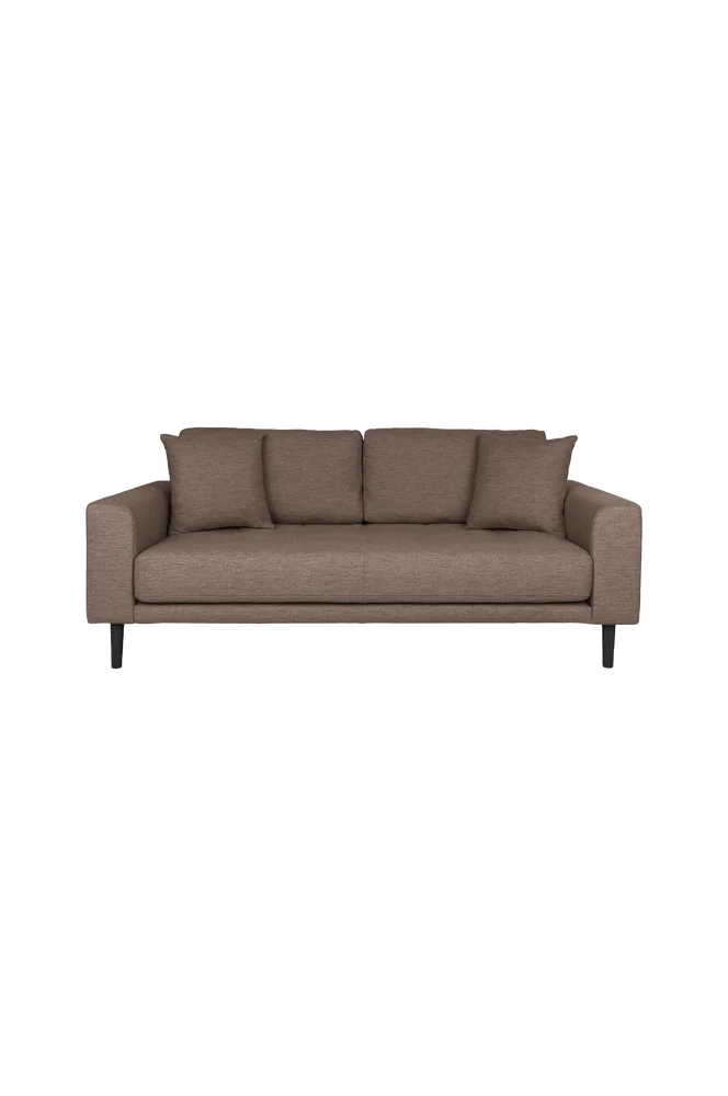 Sofa 2,5-seter Lido – Brun m v:2183100 Sofa 2,5-seter Lido – Brun m v:2183100