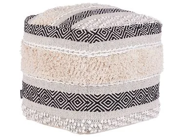 Puff KANAM Bomull Lys beige v:5802293