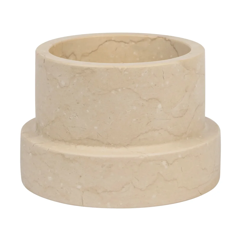 Marble lysestake til kubbelys 6 v:1332389