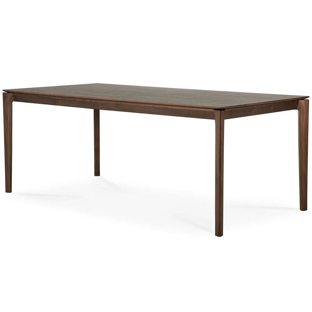 Bok Spisebord Mørkbeiset Teak, 95×200 cm v:7877389 Bok Spisebord Mørkbeiset Teak, 95×200 cm v:7877389
