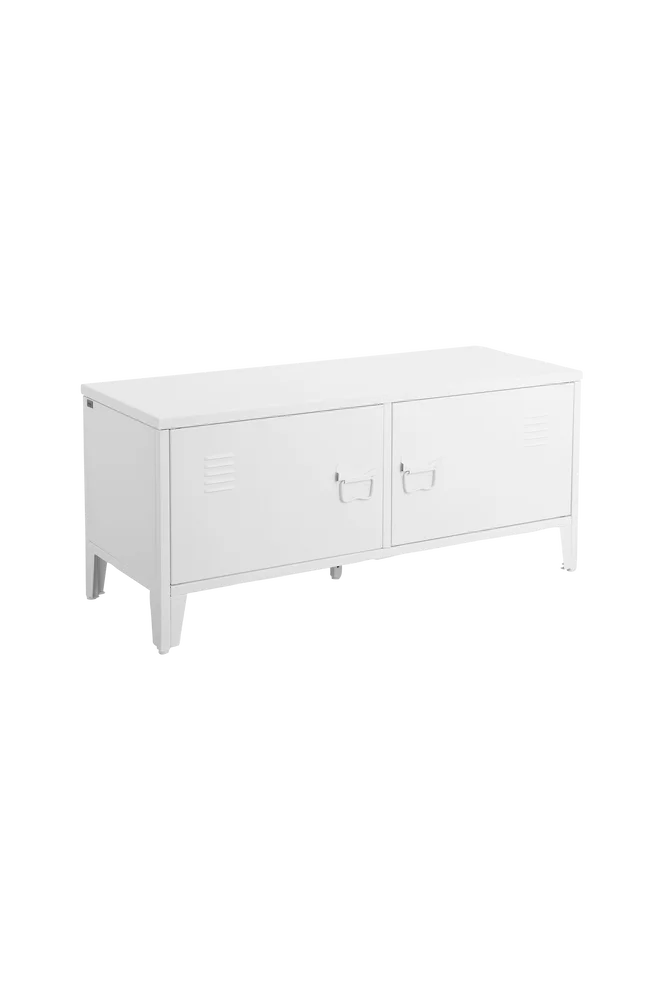 Entry Benk 2 dører Salino – Hvit m v:144372
