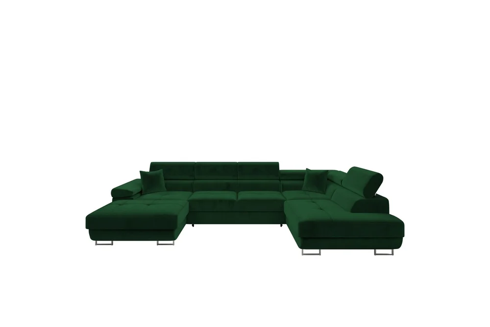 Gabina Sofa med Divan og Sjeselong 4-seter v:4786783