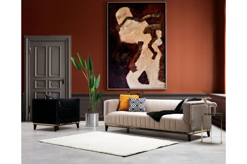 Esquimalt Sofa 3-seters v:6479539