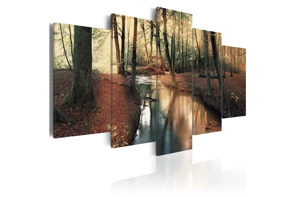 Bilde Brown Autumn Forest 200x100 v:5277799