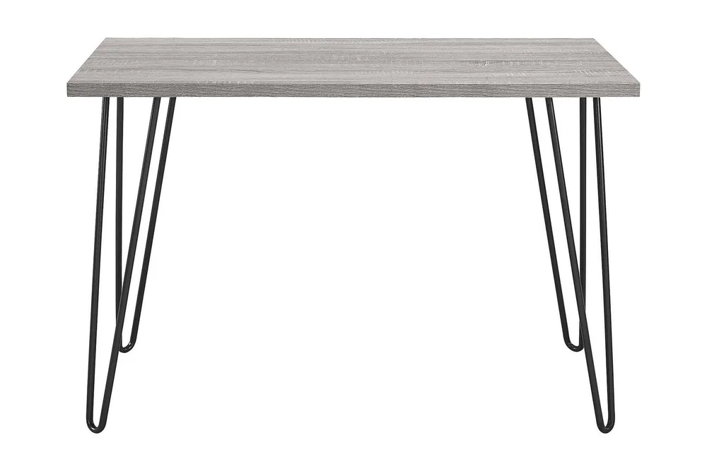 Owen Skrivebord 102 cm Grå/Svart v:9272608