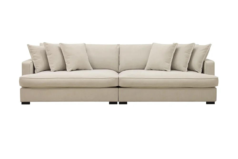 Rossita Lyx 4-seters Ekstra Dyp Sofa i Stoff v:6534434