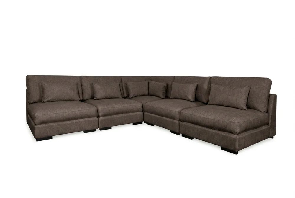 Dubai hjørnesofa ekstra dyp i Chenille v:4710043