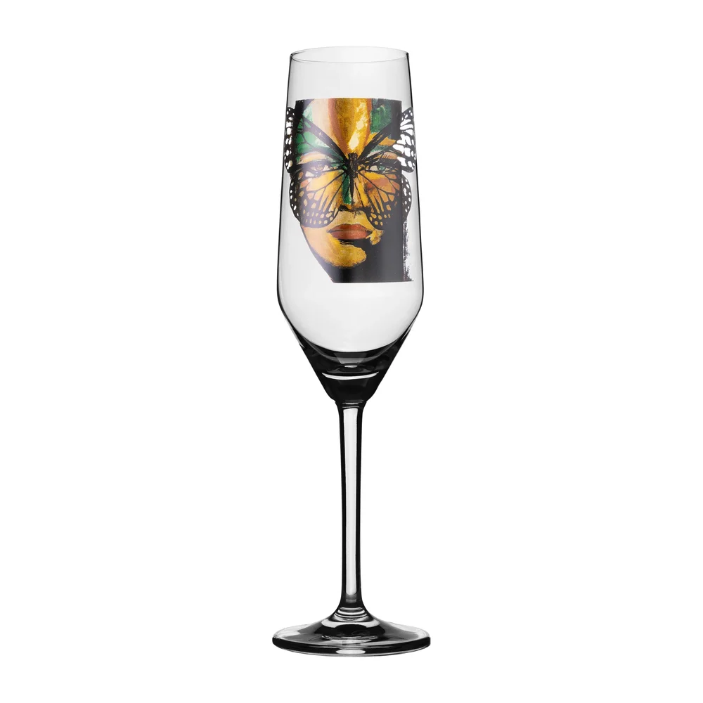 Golden Butterfly champagneglass 30 cl v:9716154 Golden Butterfly champagneglass 30 cl v:9716154