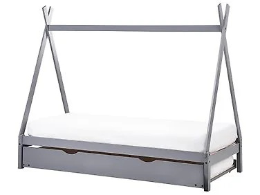 Uttrekksseng for barn Furutre TALMONTIERS 90 x 200 cm Grå v:6578664 Uttrekksseng for barn Furutre TALMONTIERS 90 x 200 cm Grå v:6578664
