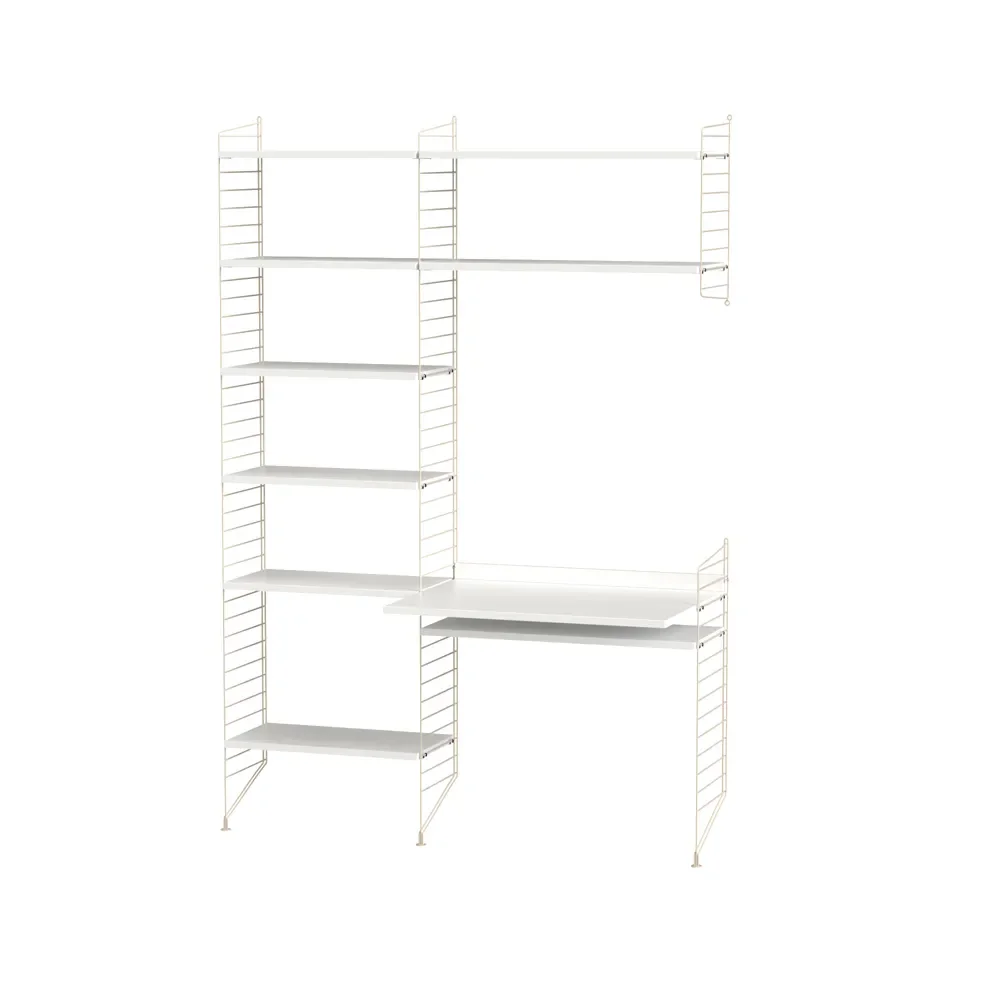 String kontor hvit & beige - Kombinasjon G" v:8233754