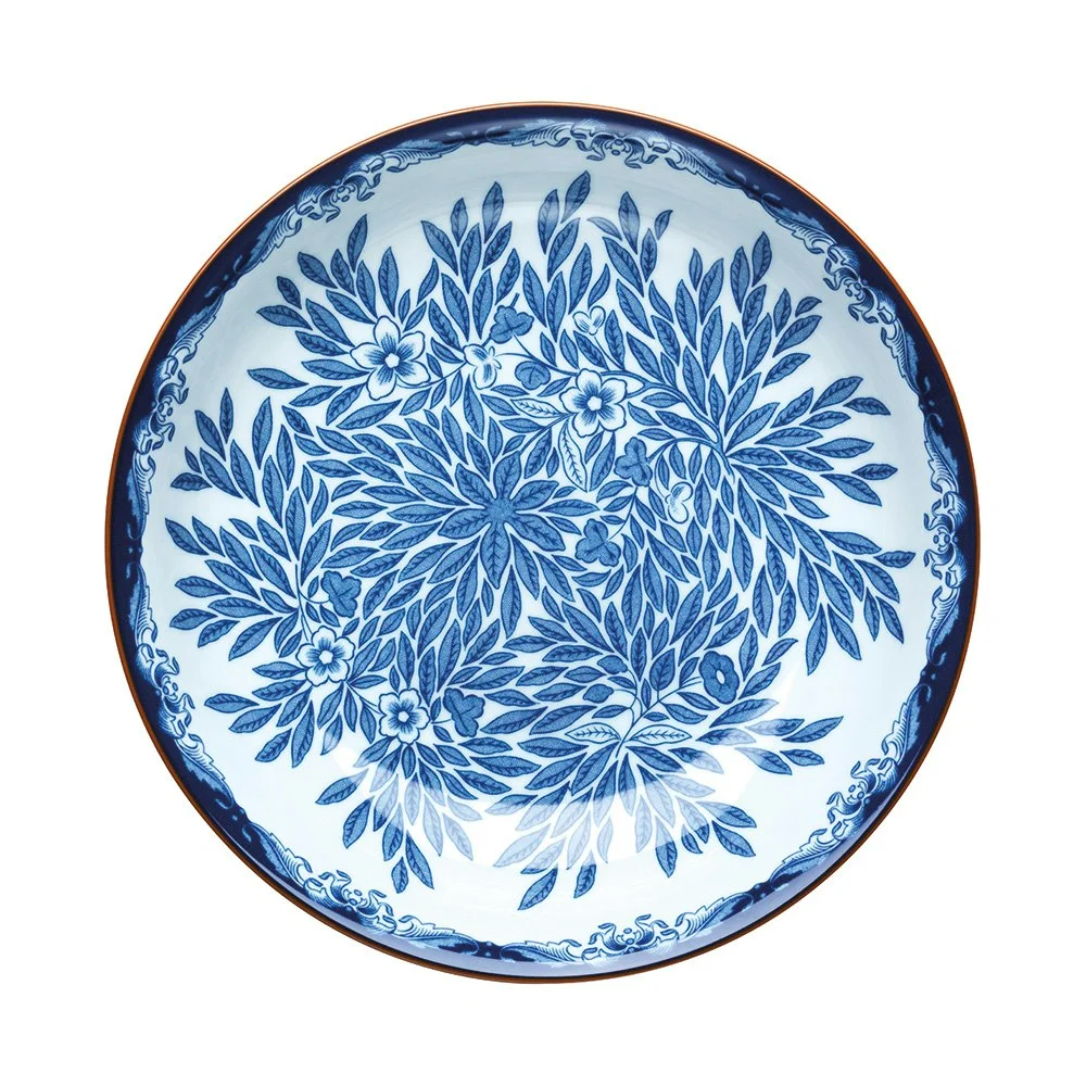 Ostindia Floris Dyp Tallerken 22 cm, Blå v:5422882