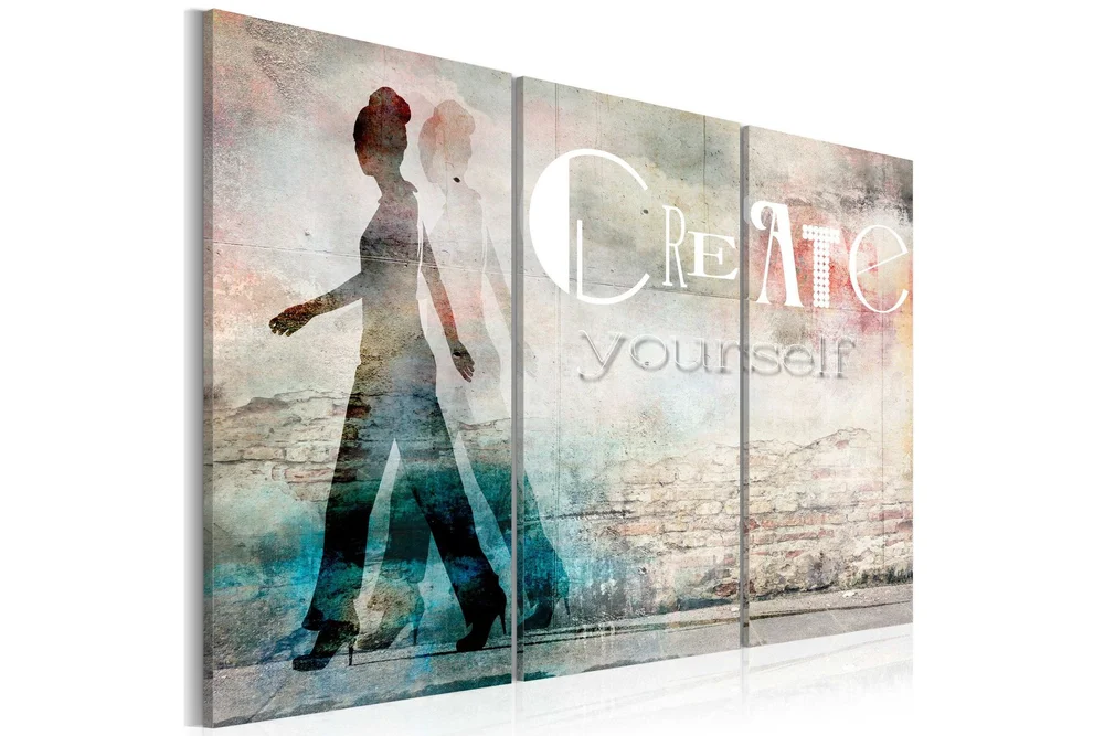 Bilde Create Yourself Triptych 120x80 v:8831731