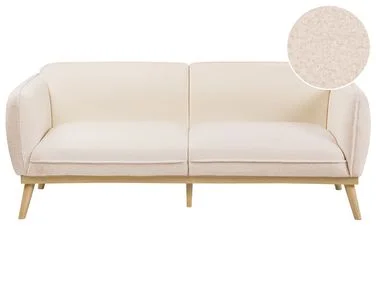 Sofa 3-seter LJUNG Bouclé Lys beige v:2278024 Sofa 3-seter LJUNG Bouclé Lys beige v:2278024