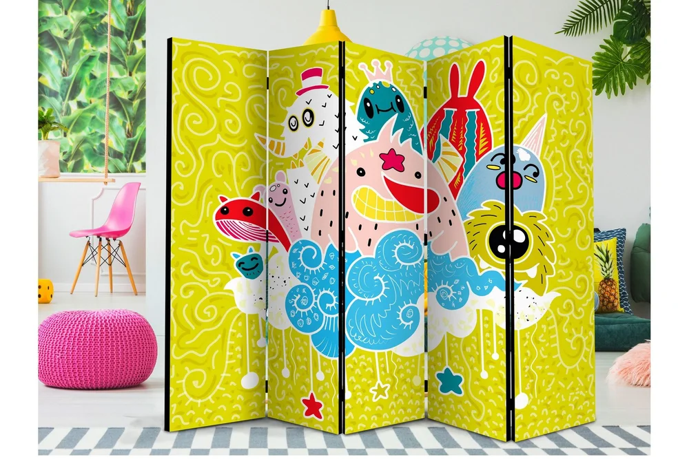 Romdeler Happy Creatures II 222x517 cm v:9511640